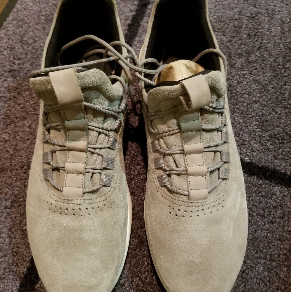 ALDO grey sporty suede shoes